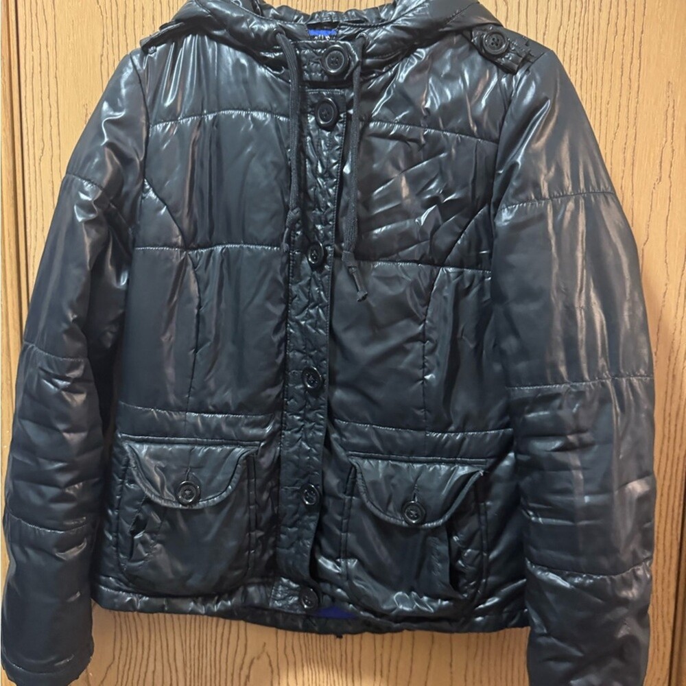 American Eagle Outfitters Black Puffer Jacket